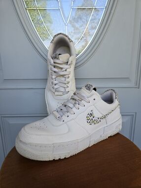 Nike Womens Air Force 1 Pixel SE Leopard